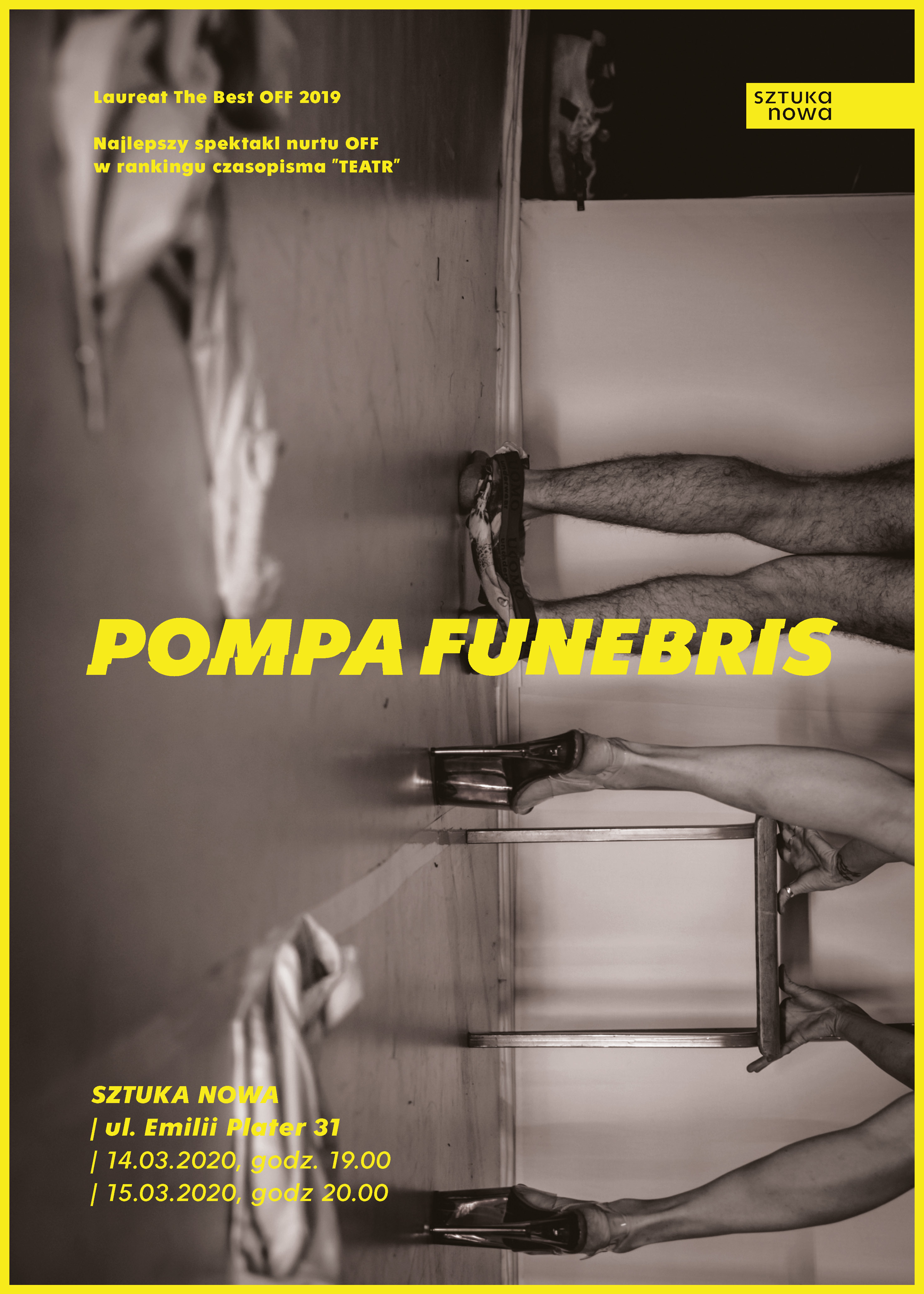 POMPA FUNEBRIS, Sztuka Nowa, Warszawa 2020 (zlecenie)